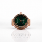 BOZHI Gryning – Minimalistisk Watch Ring i Rostfritt Stål