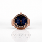 BOZHI Gryning – Minimalistisk Watch Ring i Rostfritt Stål