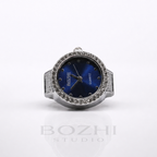 BOZHI Gryning – Minimalistisk Watch Ring i Rostfritt Stål
