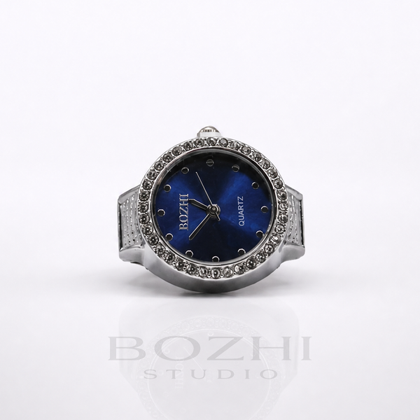 BOZHI Gryning – Minimalistisk Watch Ring i Rostfritt Stål
