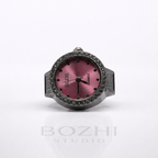 BOZHI Gryning – Minimalistisk Watch Ring i Rostfritt Stål