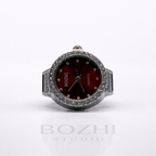 BOZHI Gryning – Minimalistisk Watch Ring i Rostfritt Stål