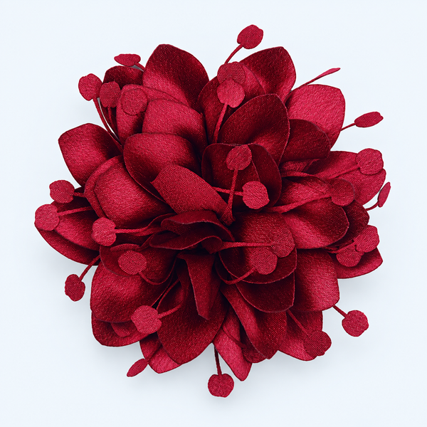 BOZHI Dahlia, färg Vinröd variant:vinrod