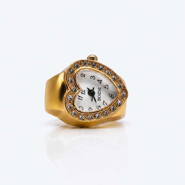 BOZHI Halo – Minimalistisk Watch Ring i Rostfritt Stål