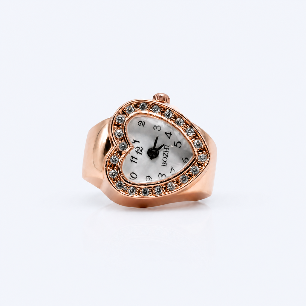 BOZHI Halo – Minimalistisk Watch Ring i Rostfritt Stål