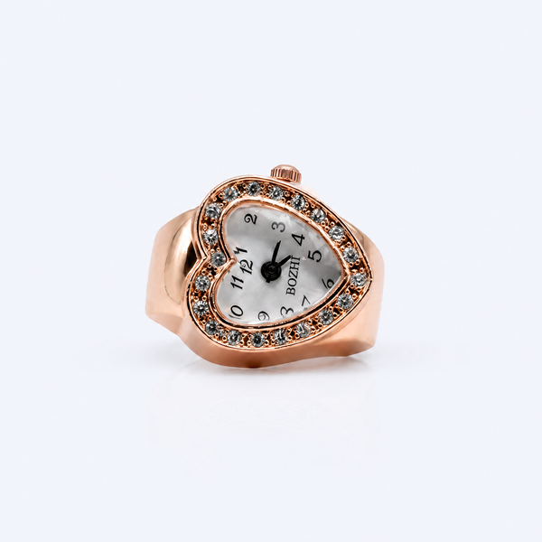BOZHI Halo – Minimalistisk Watch Ring i Rostfritt Stål