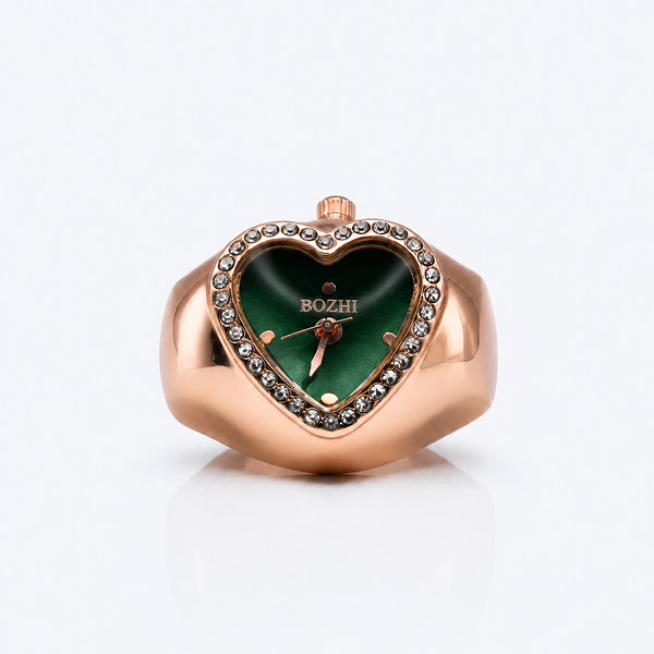 BOZHI Luna – Minimalistisk Watch Ring i Rostfritt Stål