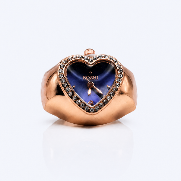 BOZHI Luna – Minimalistisk Watch Ring i Rostfritt Stål