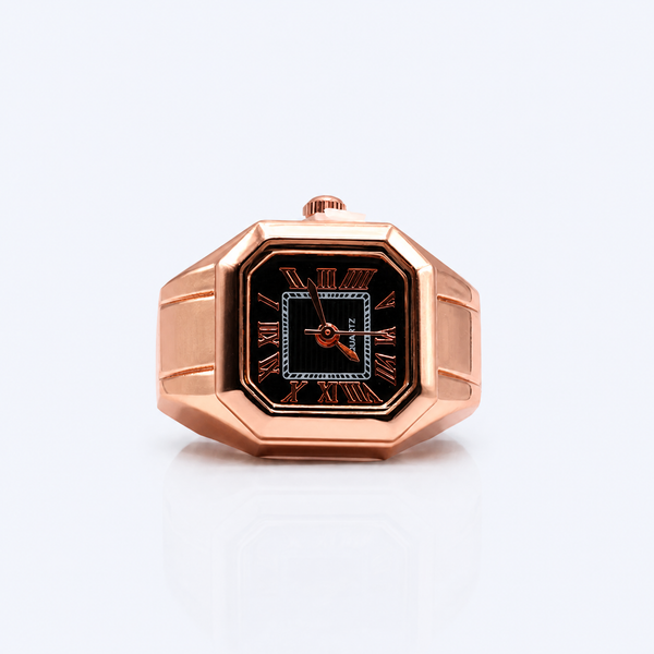 BOZHI Atlas – Minimalistisk Watch Ring i Rostfritt Stål