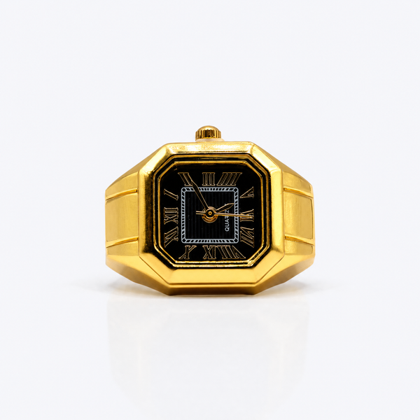 BOZHI Atlas – Minimalistisk Watch Ring i Rostfritt Stål