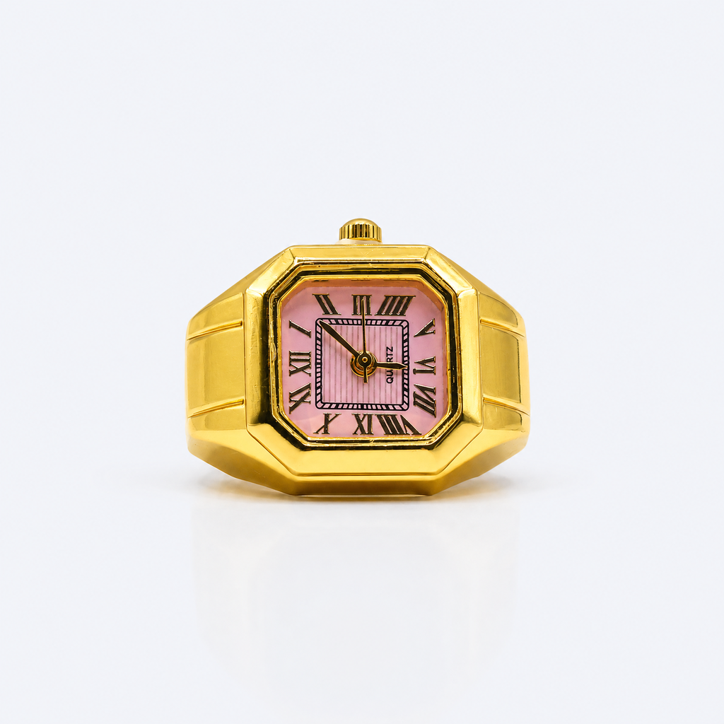 BOZHI Atlas – Minimalistisk Watch Ring i Rostfritt Stål