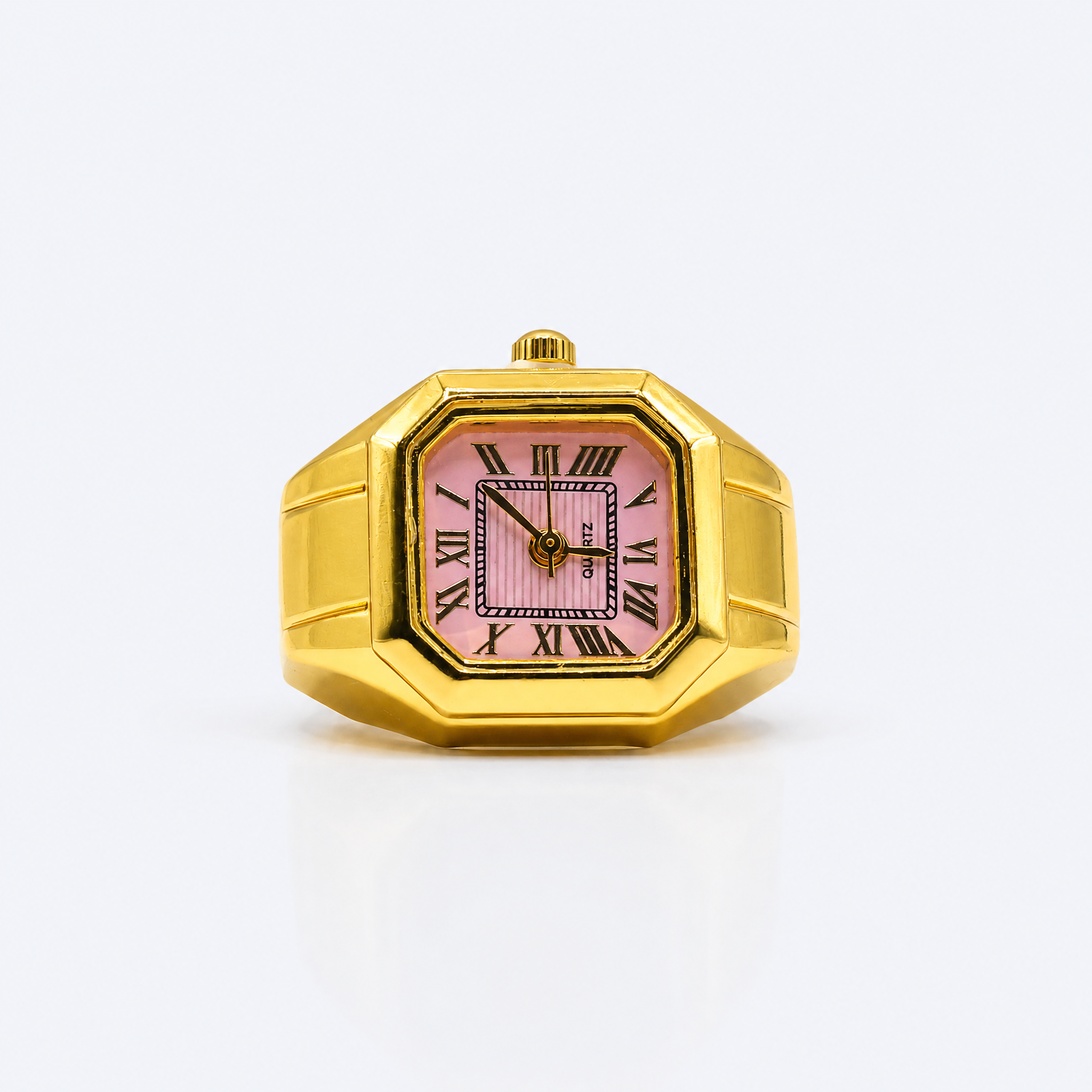 BOZHI Atlas – Minimalistisk Watch Ring i Rostfritt Stål
