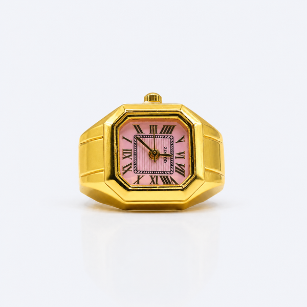 BOZHI Atlas – Minimalistisk Watch Ring i Rostfritt Stål
