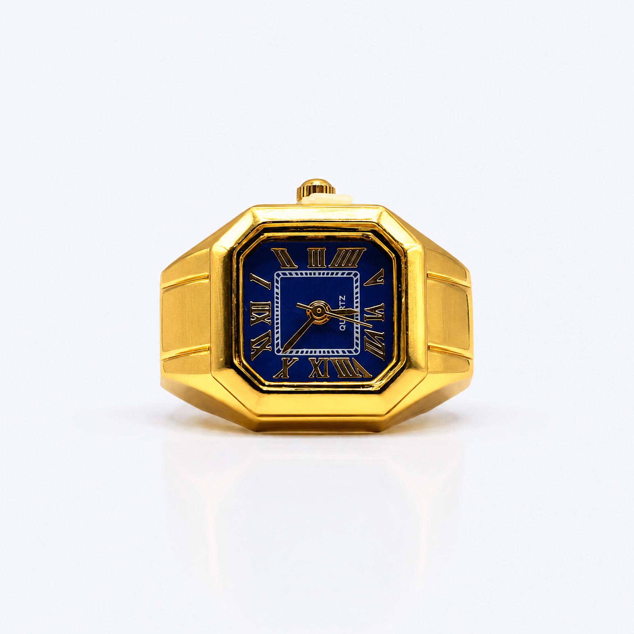 BOZHI Atlas – Minimalistisk Watch Ring i Rostfritt Stål