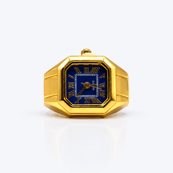 BOZHI Atlas – Minimalistisk Watch Ring i Rostfritt Stål