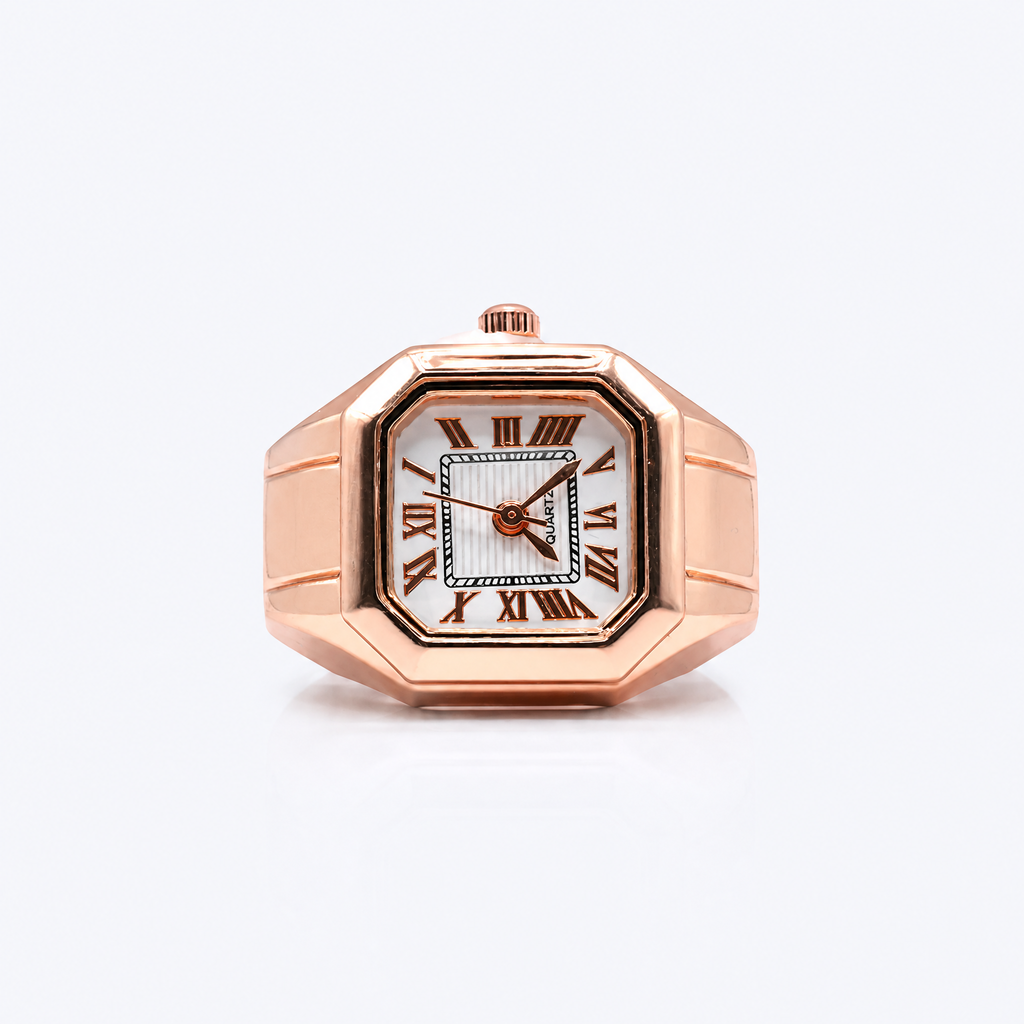 BOZHI Atlas – Minimalistisk Watch Ring i Rostfritt Stål