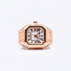 BOZHI Atlas – Minimalistisk Watch Ring i Rostfritt Stål