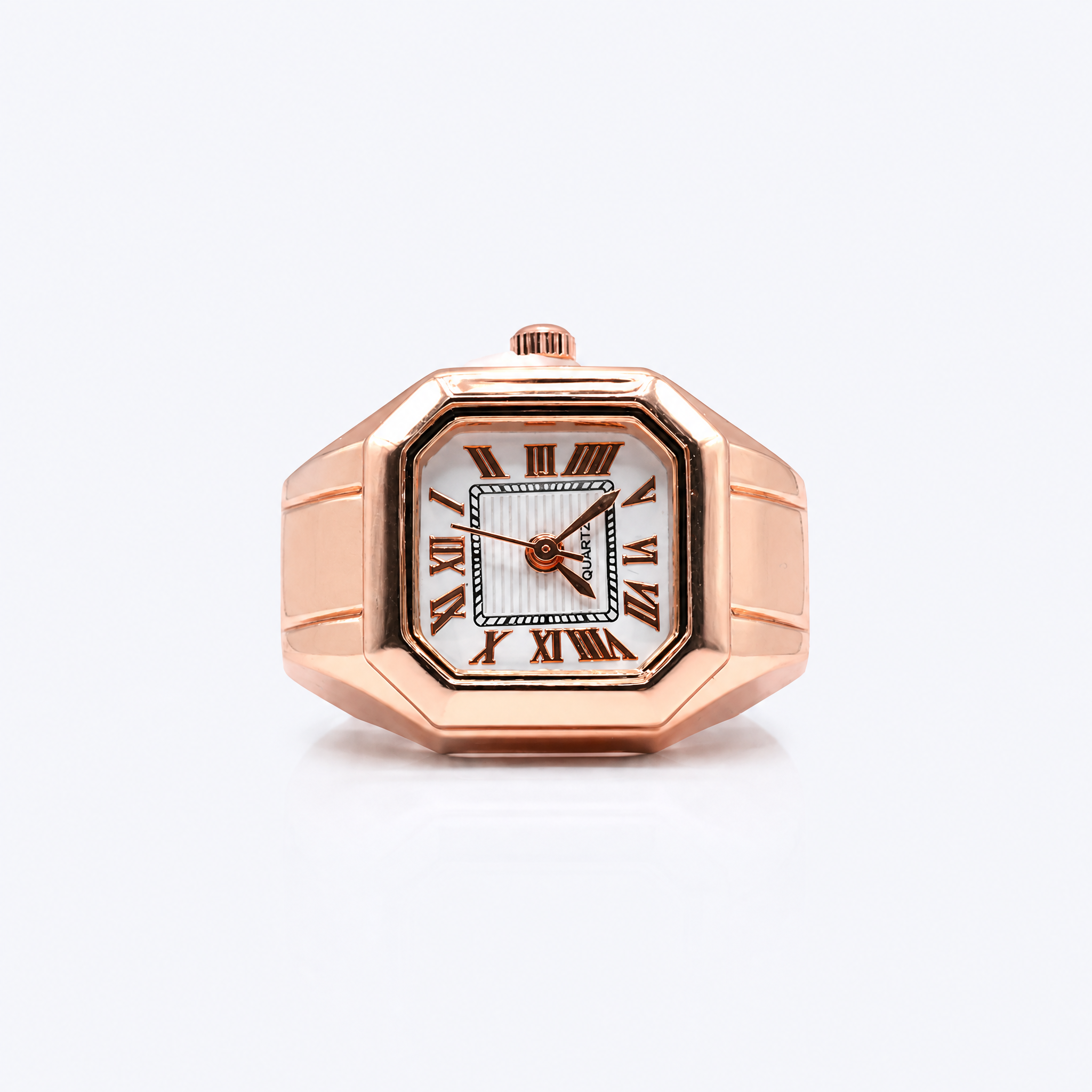 BOZHI Atlas – Minimalistisk Watch Ring i Rostfritt Stål