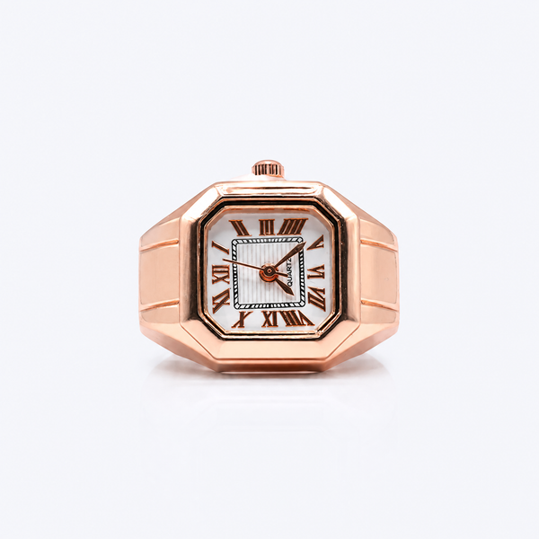 BOZHI Atlas – Minimalistisk Watch Ring i Rostfritt Stål