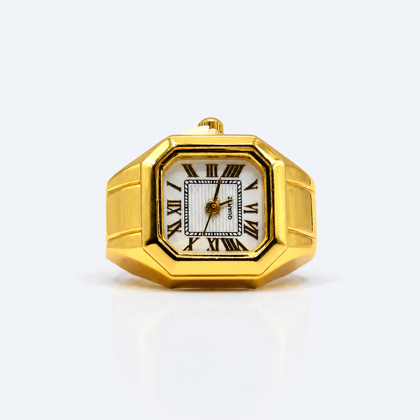BOZHI Atlas – Minimalistisk Watch Ring i Rostfritt Stål