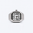BOZHI Atlas – Minimalistisk Watch Ring i Rostfritt Stål