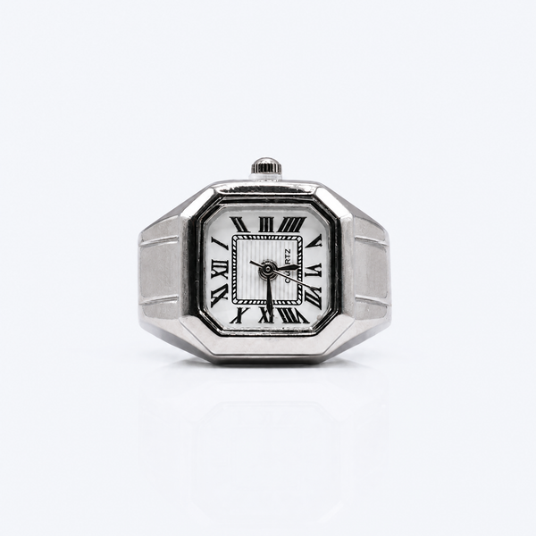 BOZHI Atlas – Minimalistisk Watch Ring i Rostfritt Stål