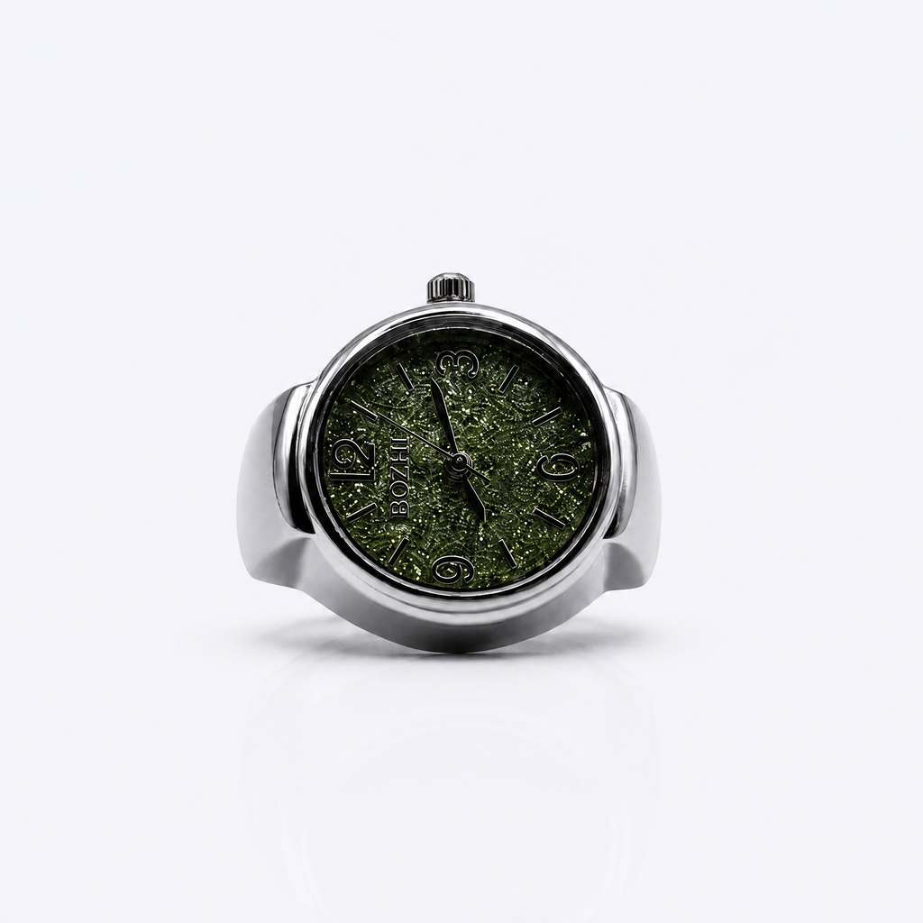 BOZHI Lumen – Minimalistisk Watch Ring i Rostfritt Stål