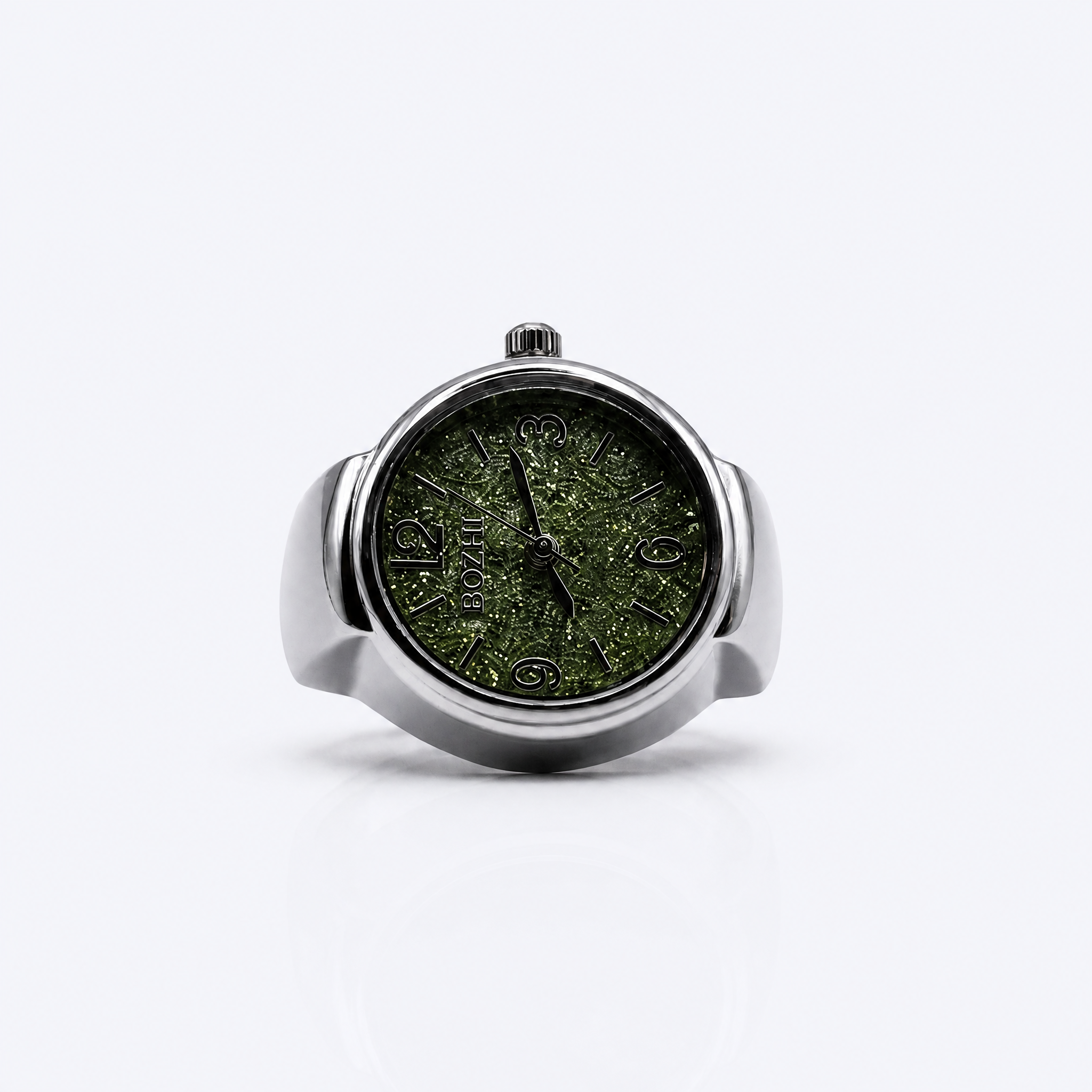 BOZHI Lumen – Minimalistisk Watch Ring i Rostfritt Stål