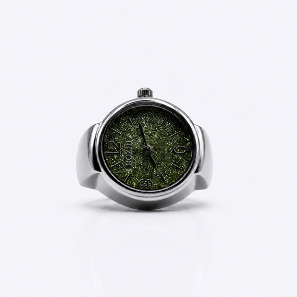 BOZHI Lumen – Minimalistisk Watch Ring i Rostfritt Stål