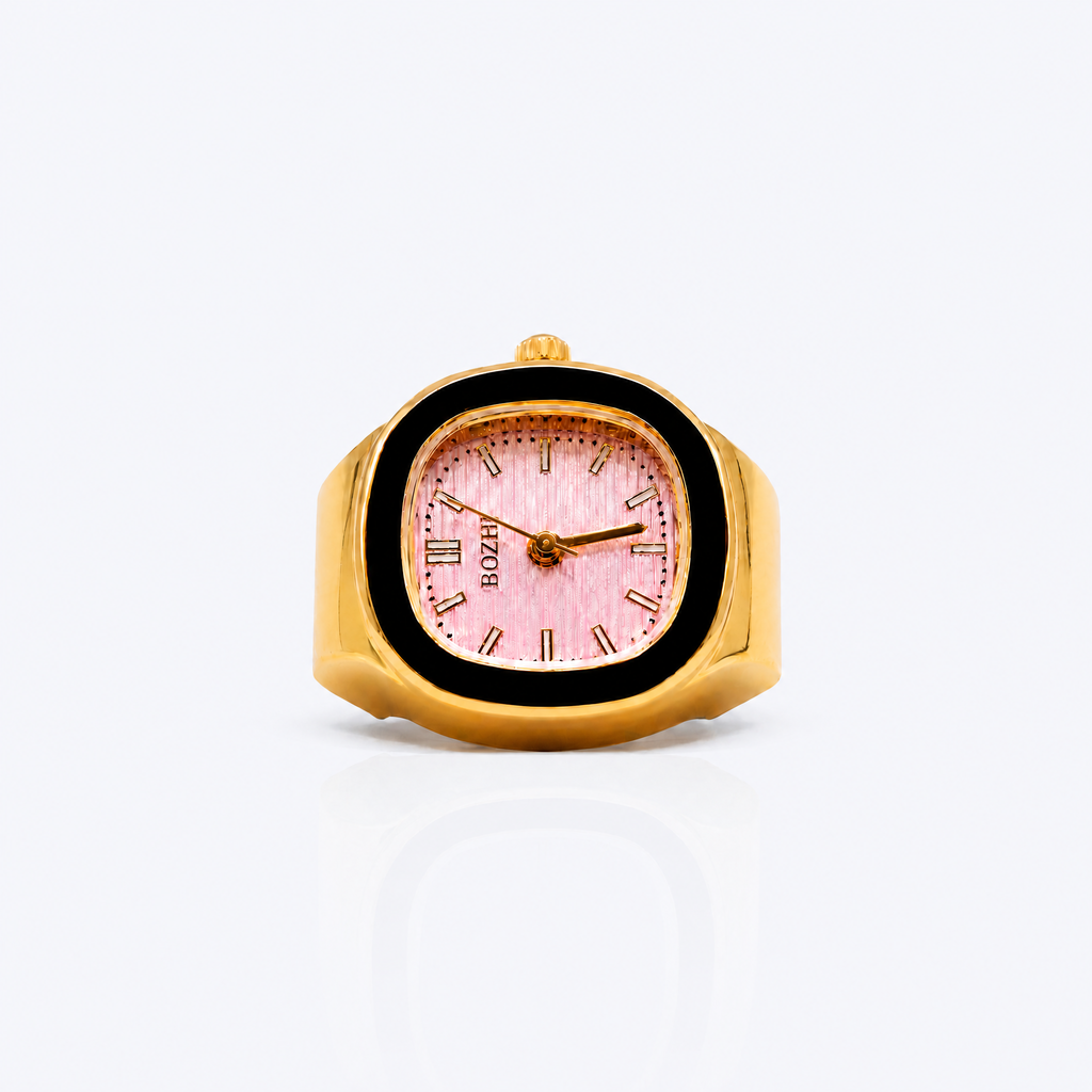 BOZHI Fjord – Minimalistisk Watch Ring i Rostfritt Stål