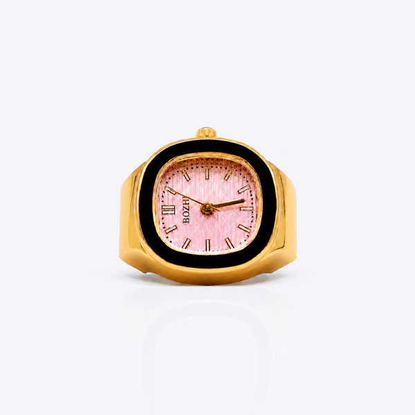 BOZHI Fjord – Minimalistisk Watch Ring i Rostfritt Stål
