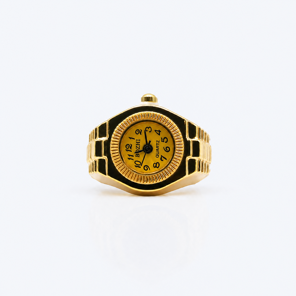 BOZHI Polar – Minimalistisk Watch Ring i Rostfritt Stål