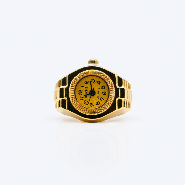 BOZHI Polar – Minimalistisk Watch Ring i Rostfritt Stål