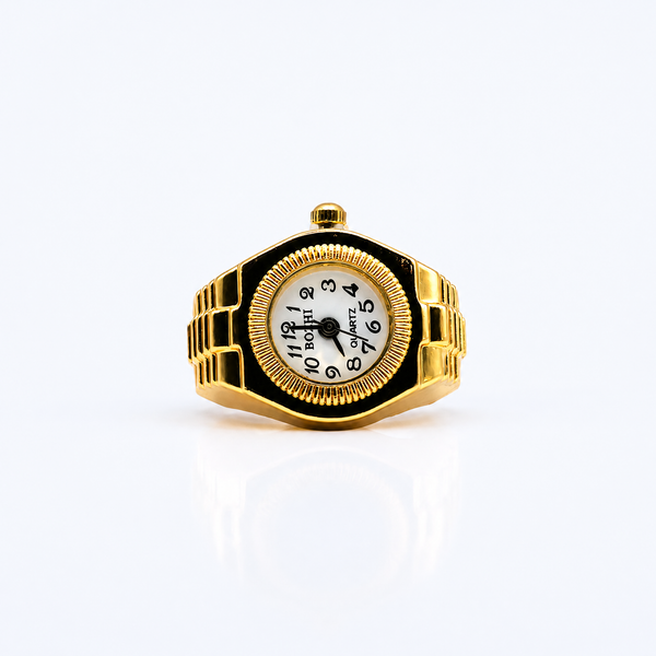 BOZHI Polar – Minimalistisk Watch Ring i Rostfritt Stål