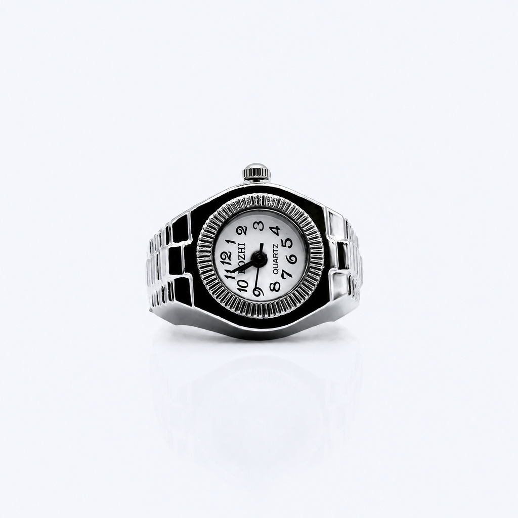 BOZHI Polar – Minimalistisk Watch Ring i Rostfritt Stål
