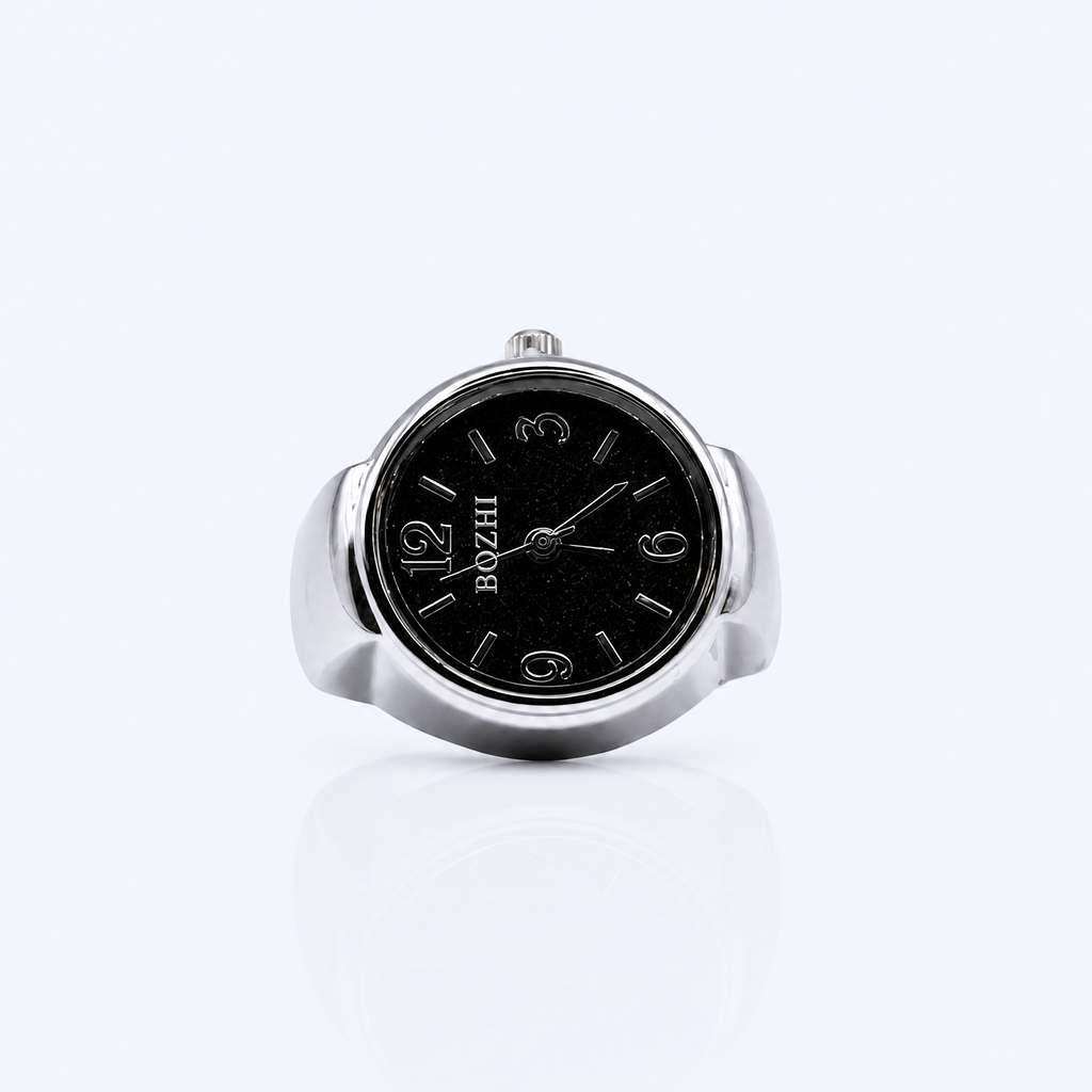 BOZHI Lumen – Minimalistisk Watch Ring i Rostfritt Stål