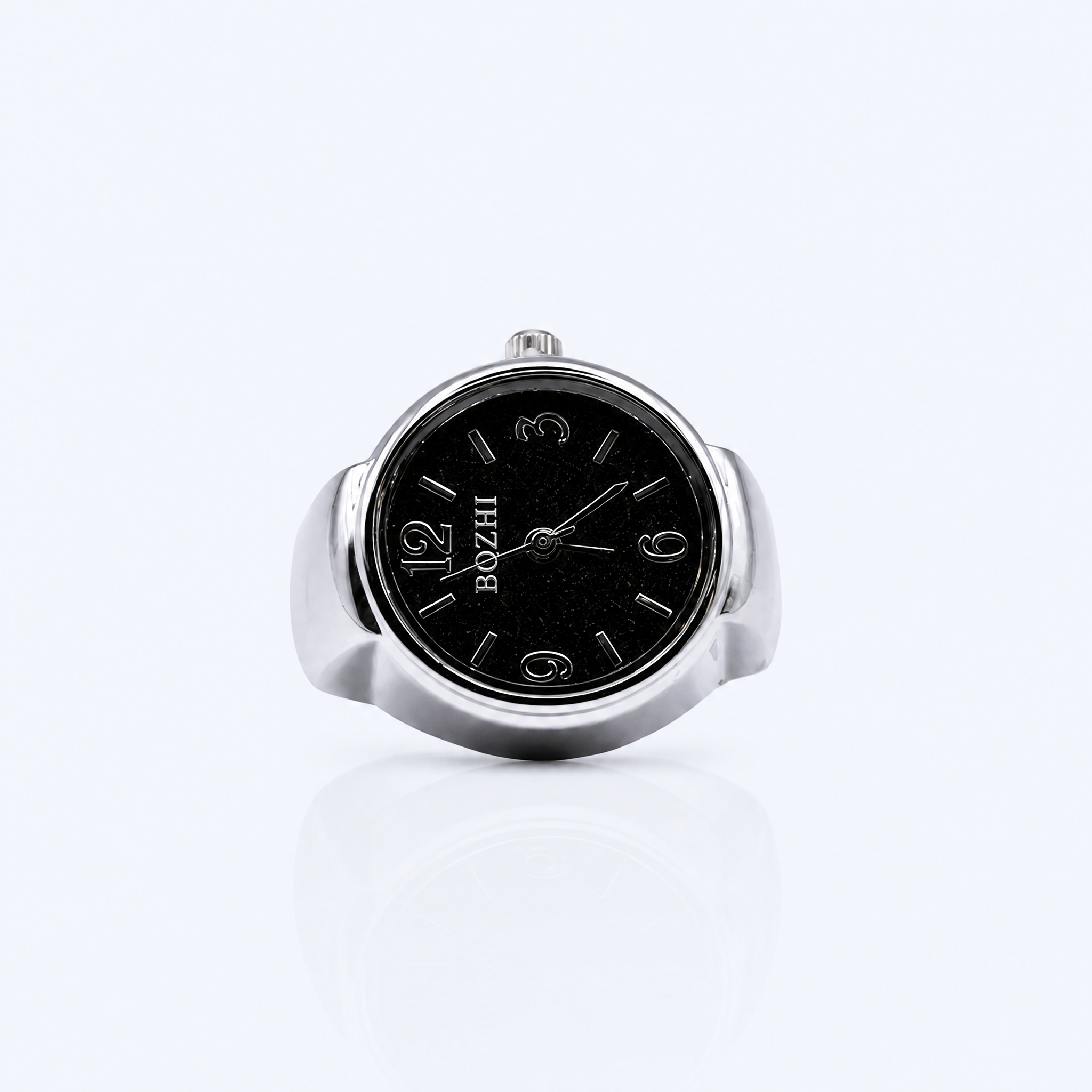 BOZHI Lumen – Minimalistisk Watch Ring i Rostfritt Stål