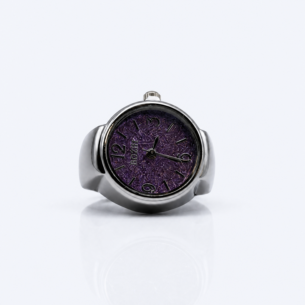 BOZHI Lumen – Minimalistisk Watch Ring i Rostfritt Stål