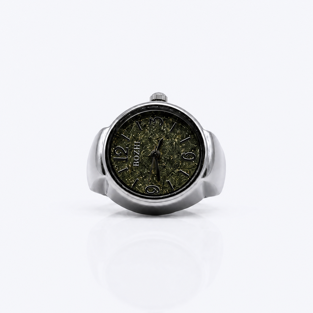 BOZHI Lumen – Minimalistisk Watch Ring i Rostfritt Stål