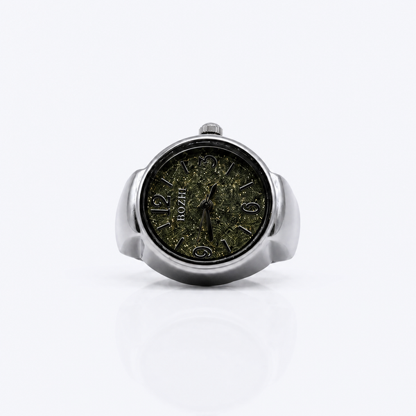 BOZHI Lumen – Minimalistisk Watch Ring i Rostfritt Stål