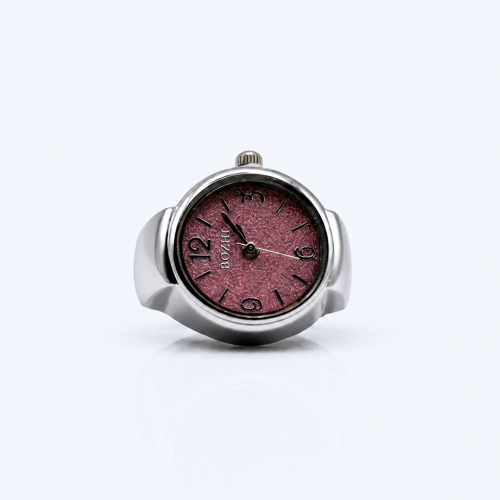 BOZHI Lumen – Minimalistisk Watch Ring i Rostfritt Stål