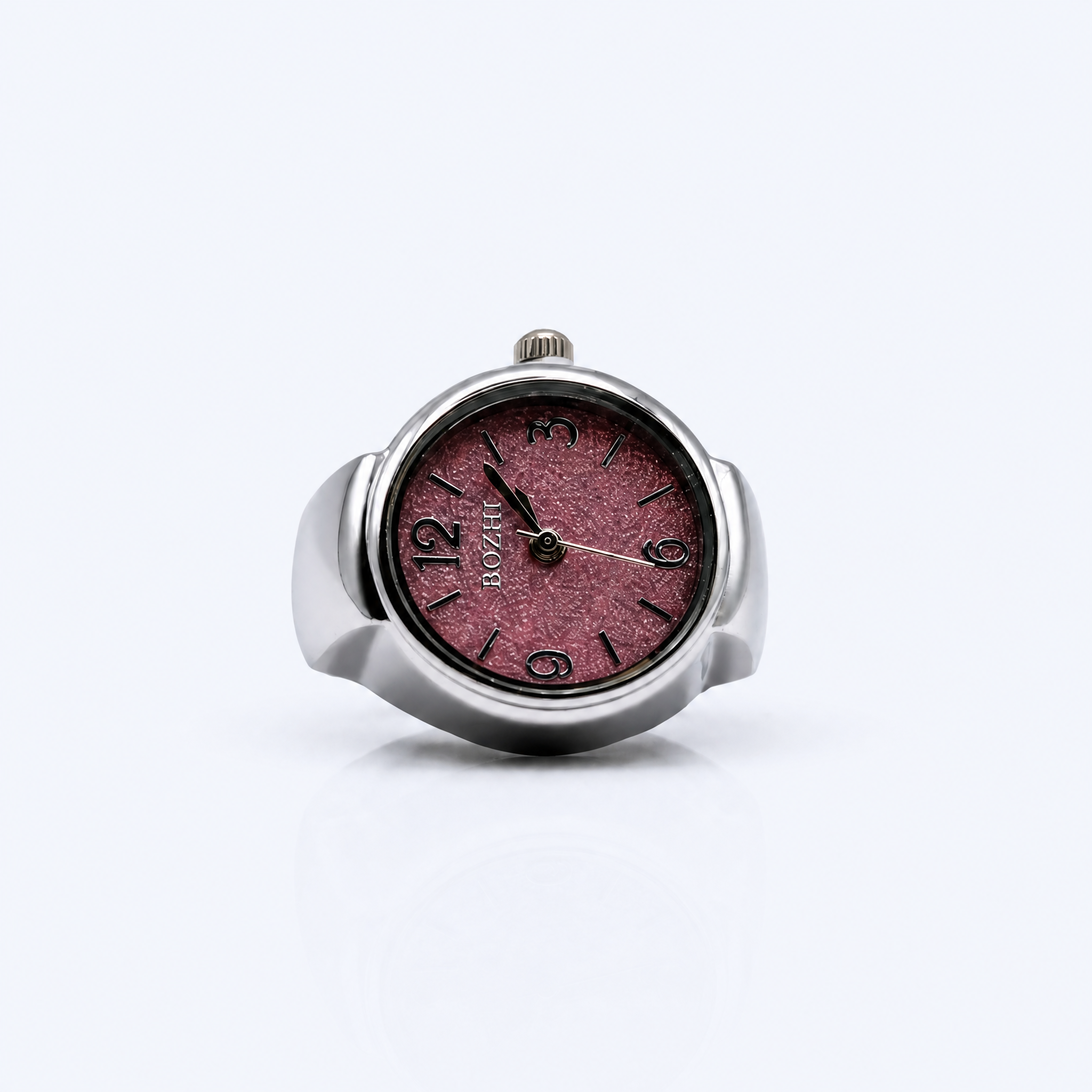 BOZHI Lumen – Minimalistisk Watch Ring i Rostfritt Stål