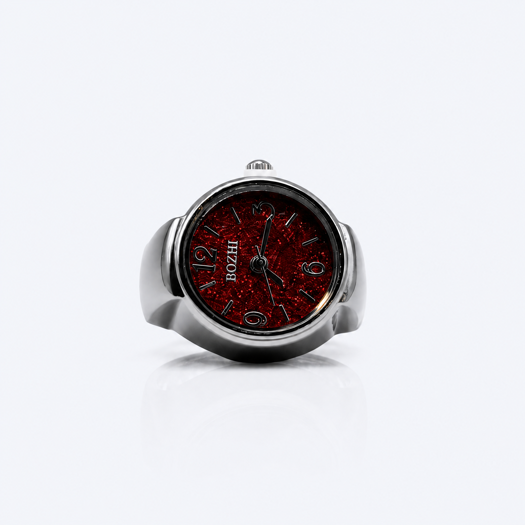 BOZHI Lumen – Minimalistisk Watch Ring i Rostfritt Stål