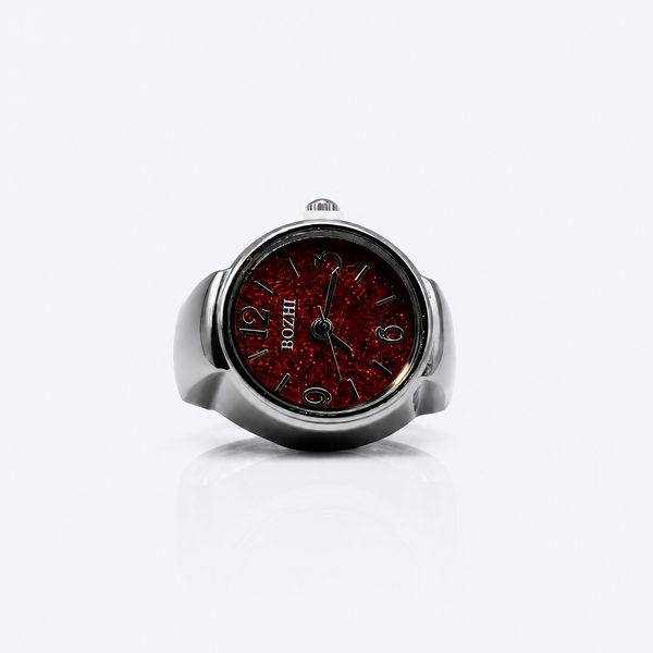 BOZHI Lumen – Minimalistisk Watch Ring i Rostfritt Stål