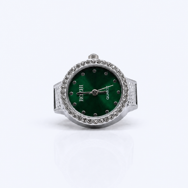 BOZHI Gryning – Minimalistisk Watch Ring i Rostfritt Stål