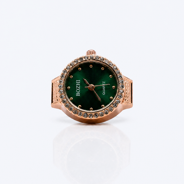 BOZHI Gryning – Minimalistisk Watch Ring i Rostfritt Stål