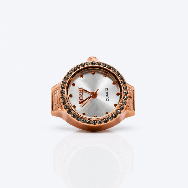 BOZHI Gryning – Minimalistisk Watch Ring i Rostfritt Stål