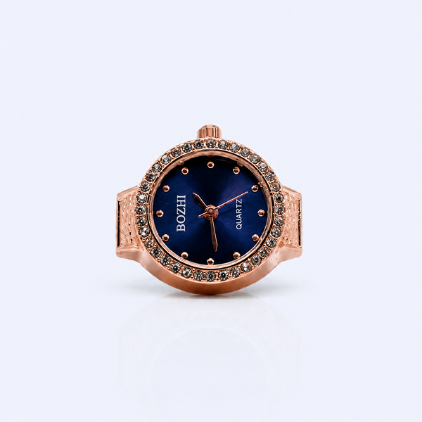 BOZHI Gryning – Minimalistisk Watch Ring i Rostfritt Stål