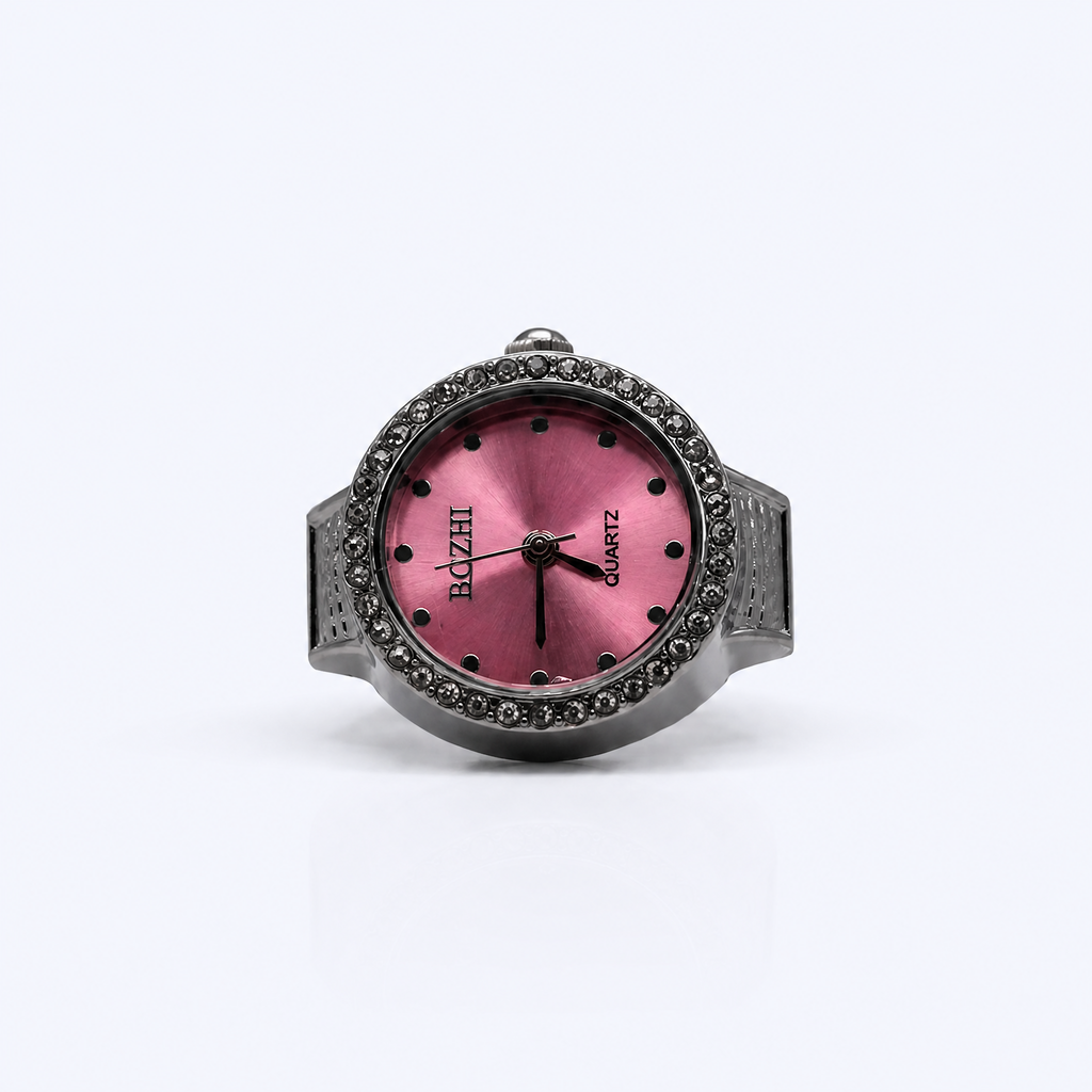 BOZHI Gryning – Minimalistisk Watch Ring i Rostfritt Stål