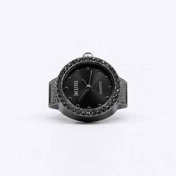BOZHI Gryning – Minimalistisk Watch Ring i Rostfritt Stål